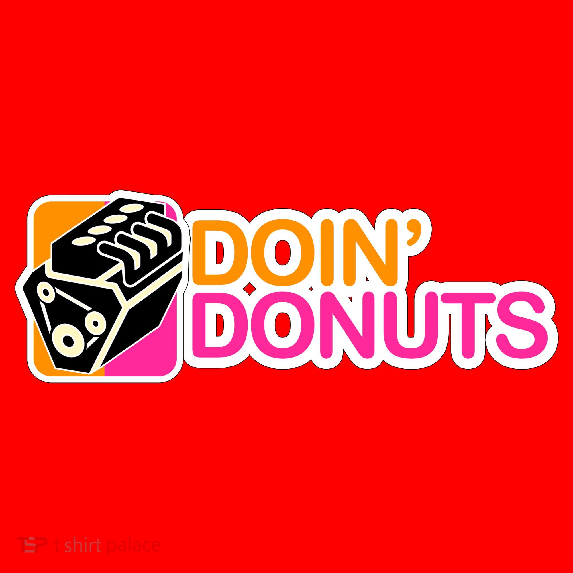 Doin' Donuts Santa Hat