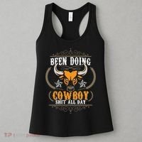 Doing Cowboy Shit All Day Women's Tank Top thumb 3