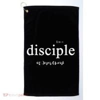 Disciple Of Jesus Christ Gospel Theme Golf Towel thumb 0