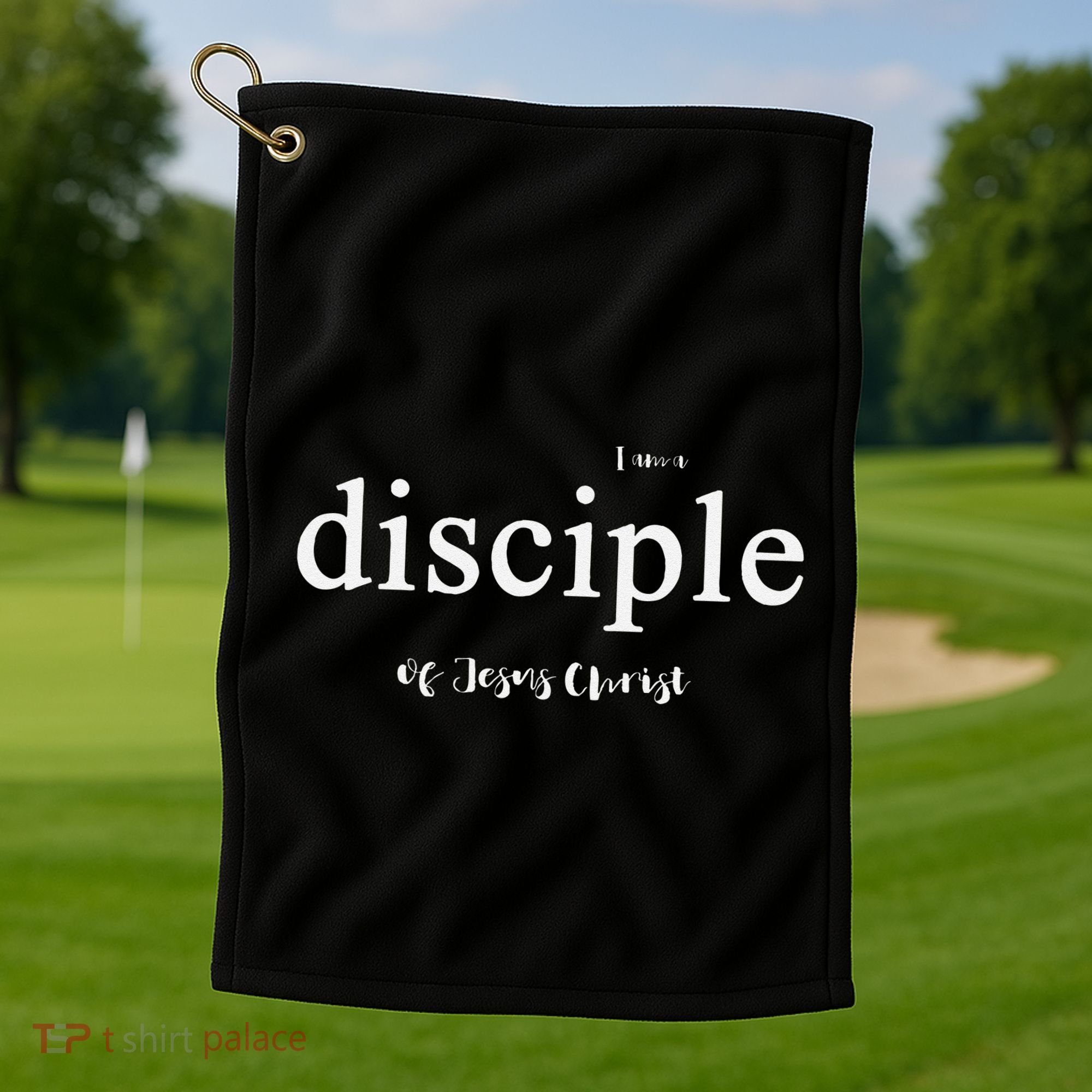 Disciple Of Jesus Christ Gospel Theme Golf Towel