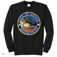 Duck Of Justice Bangor Police Sweatshirt thumb 0