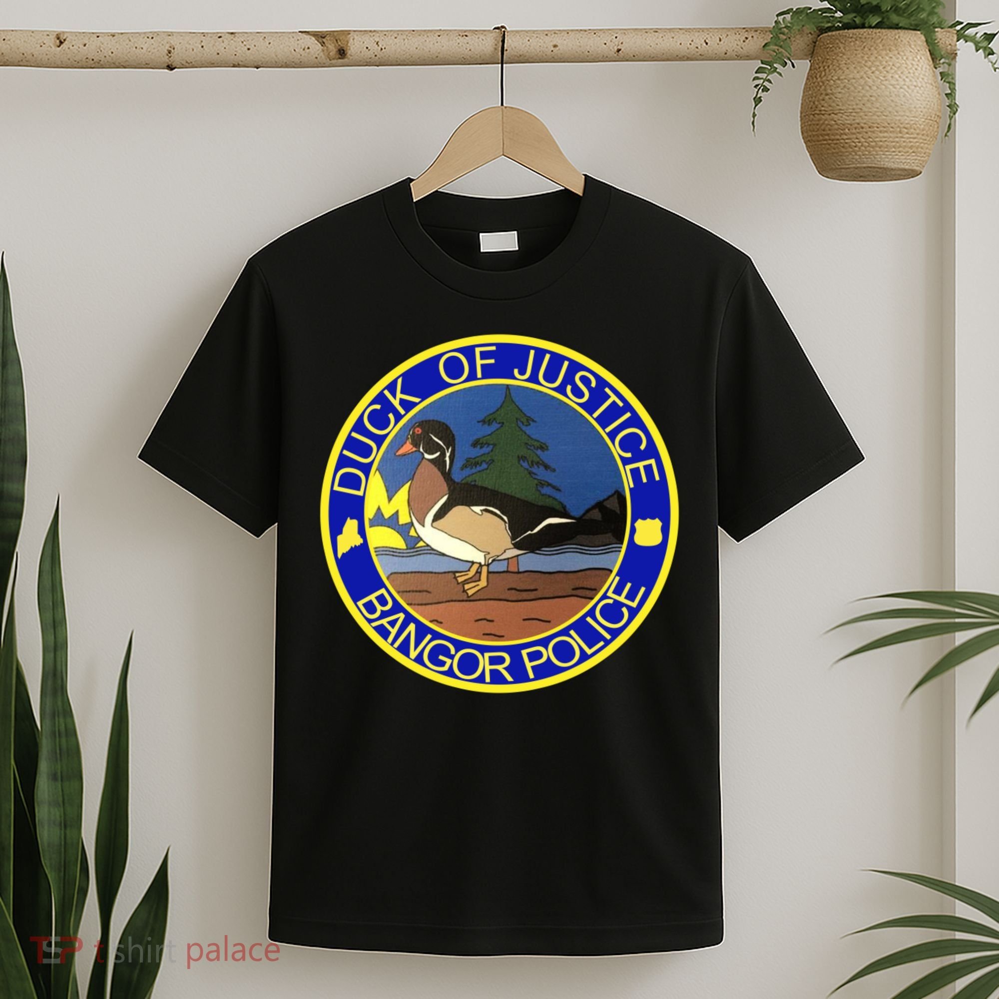 Duck Of Justice Bangor Police T-Shirt