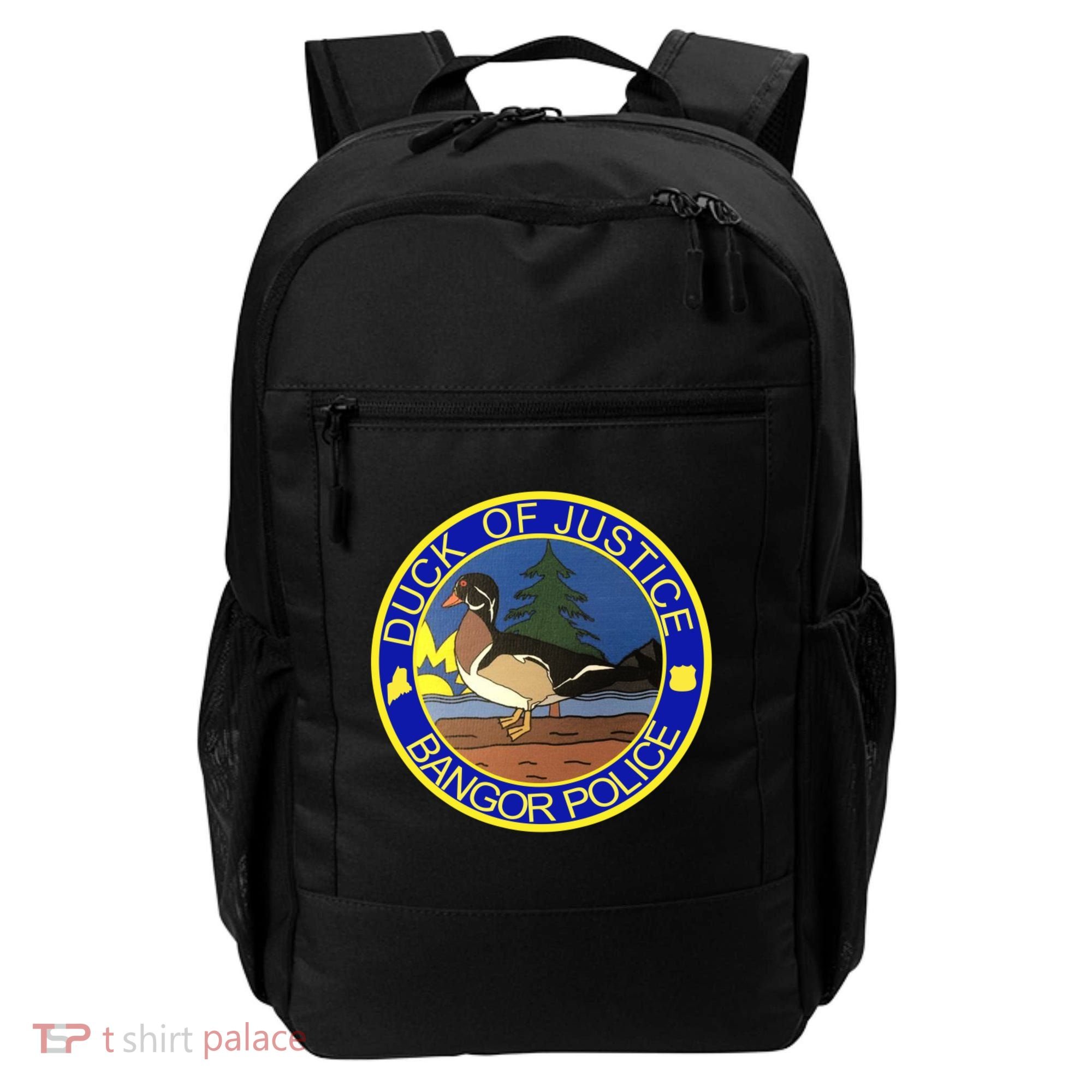 Duck Of Justice Bangor Police Backpack