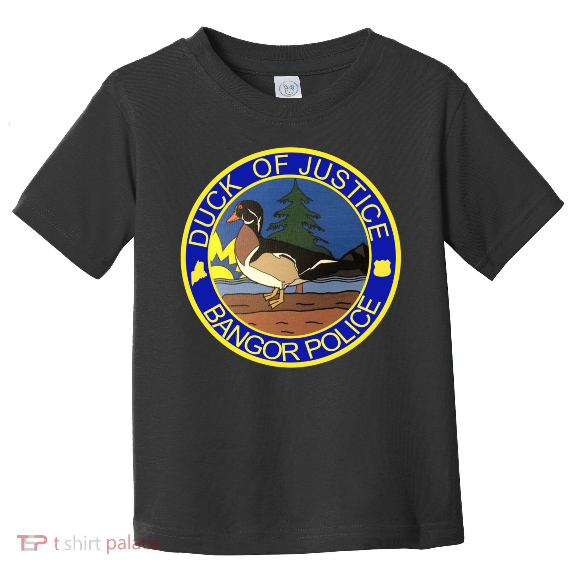 Duck Of Justice Bangor Police Toddler T-Shirt