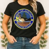Duck Of Justice Bangor Police Women's T-Shirt thumb 2