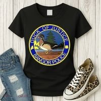 Duck Of Justice Bangor Police Women's T-Shirt thumb 3