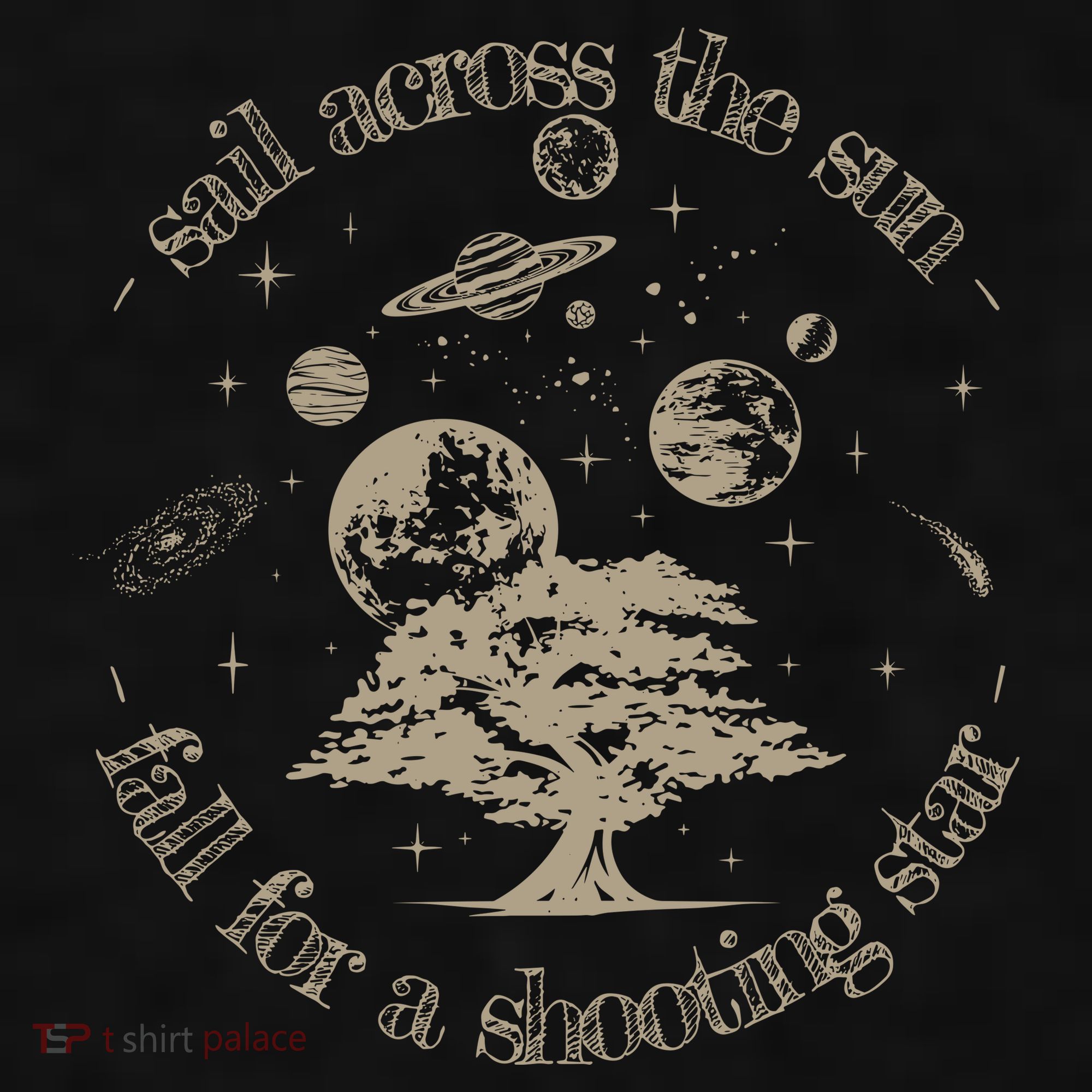 Drops Of Jupiter Inspired Music Lover Gift Garment Dyed Ladies PosiCharge Tri-Blend Wicking Tank