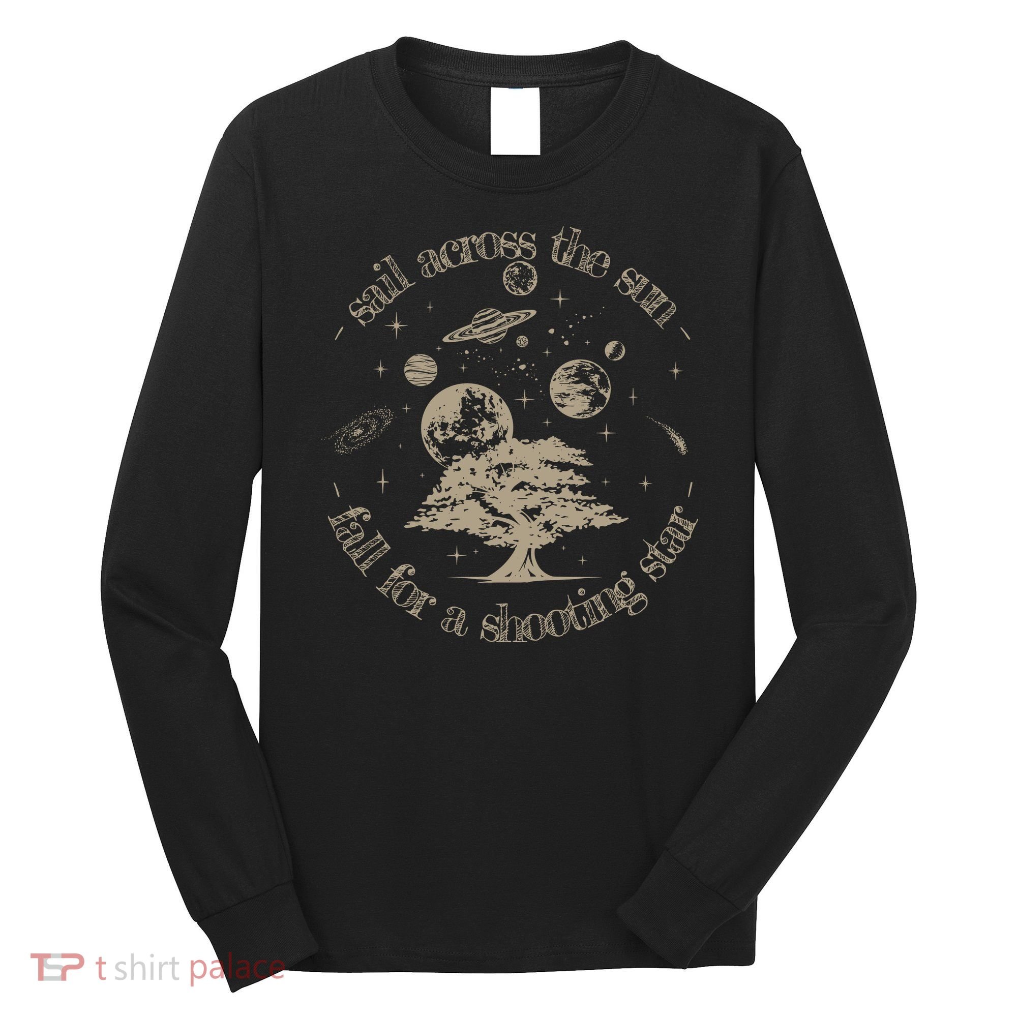 Drops Of Jupiter Inspired Music Lover Gift Garment Dyed Long Sleeve Shirt