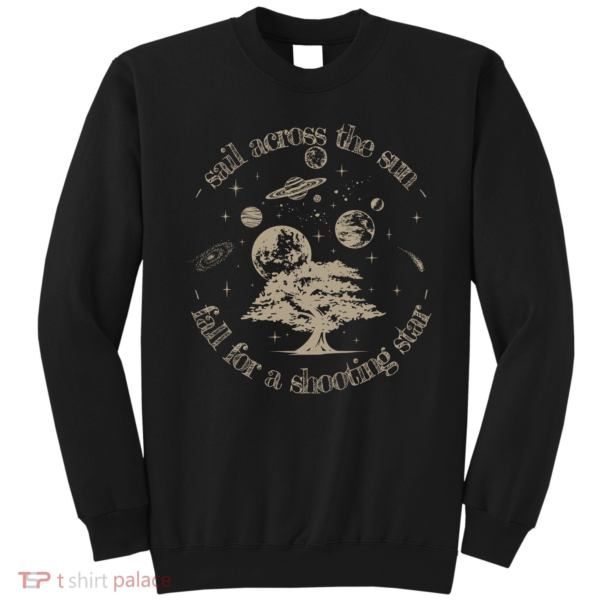 Drops Of Jupiter Inspired Music Lover Gift Garment Dyed Sweatshirt