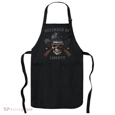 Defender Of Liberty Skull Apron