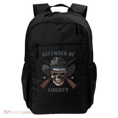 Defender Of Liberty Skull Backpack