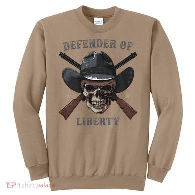 Defender Of Liberty Skull Sweatshirt