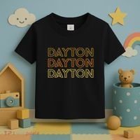 Dayton Oh Local Dayton Souvenir Toddler T-Shirt thumb 3