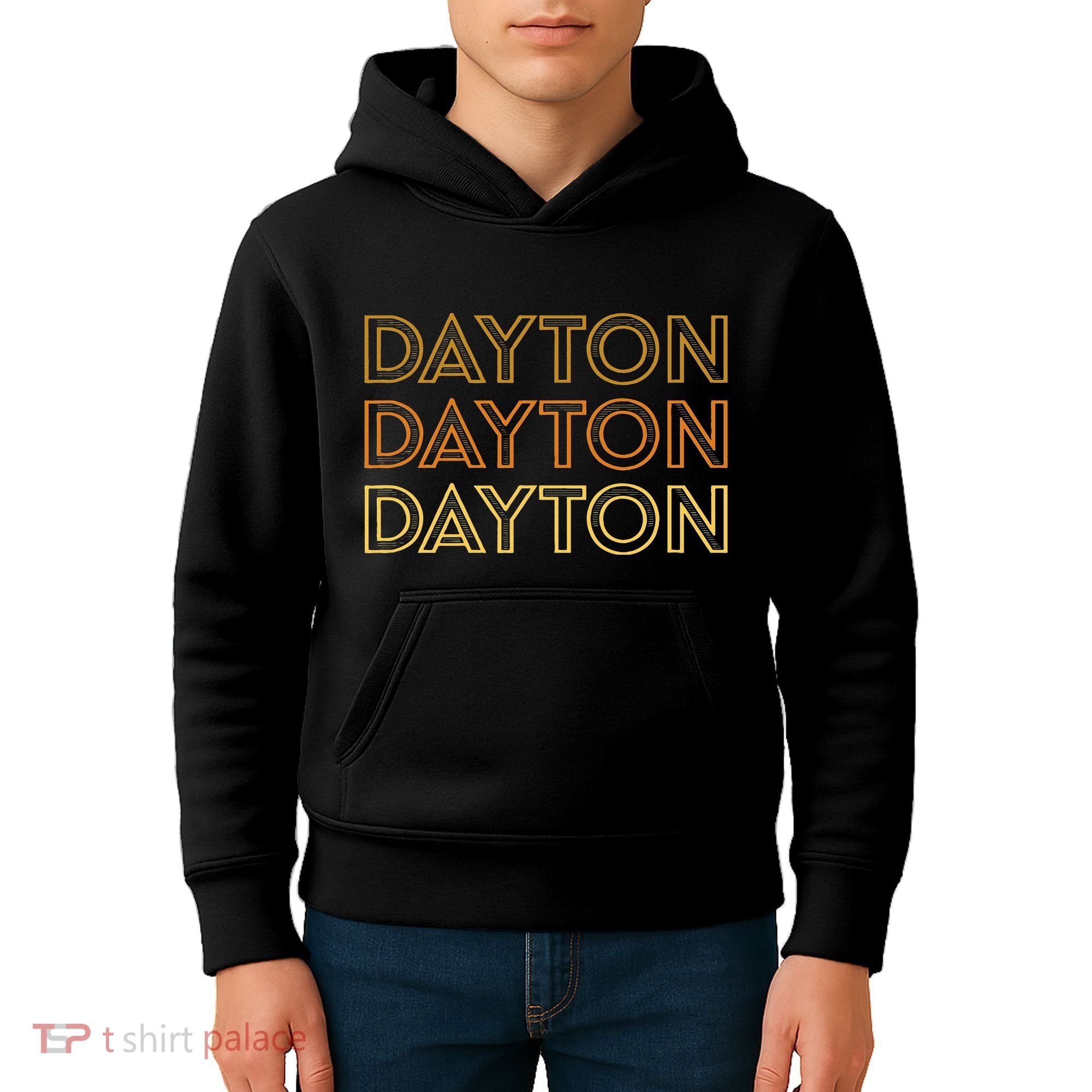Dayton Oh Local Dayton Souvenir Kids Hoodie