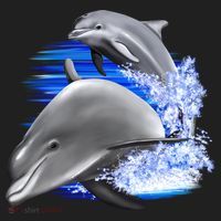 Dolphins Jumping Women's Sweatshirt thumb 2