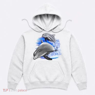 Dolphins Jumping Hoodie