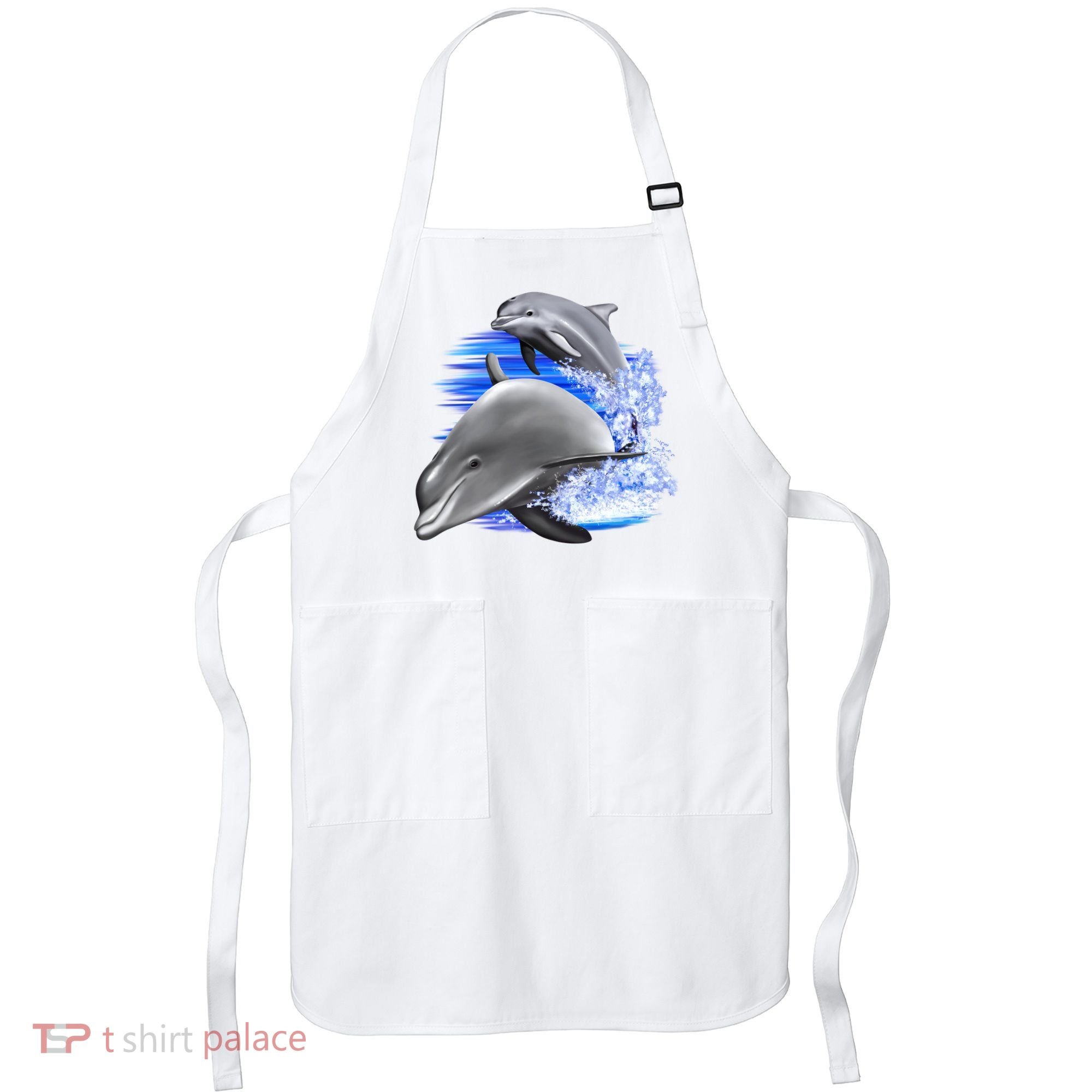 Dolphins Jumping Apron