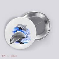 Dolphins Jumping Button thumb 0