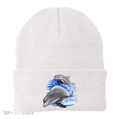 Dolphins Jumping Beanie
