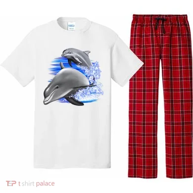 Dolphins Jumping Pajama Set