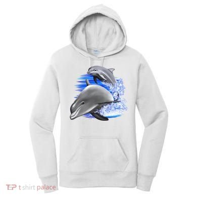 Dolphins Jumping Women's Hoodie