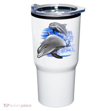Dolphins Jumping Tumbler