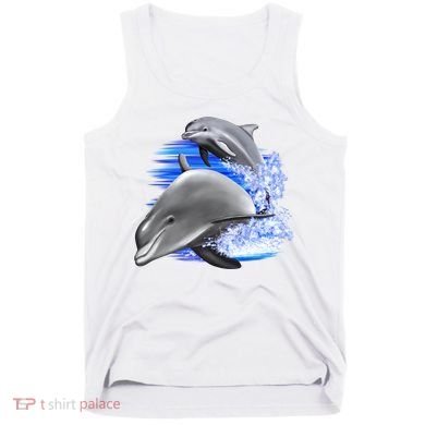 Dolphins Jumping Tank Top