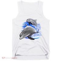 Dolphins Jumping Tank Top thumb 0