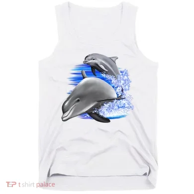 Dolphins Jumping Tank Top