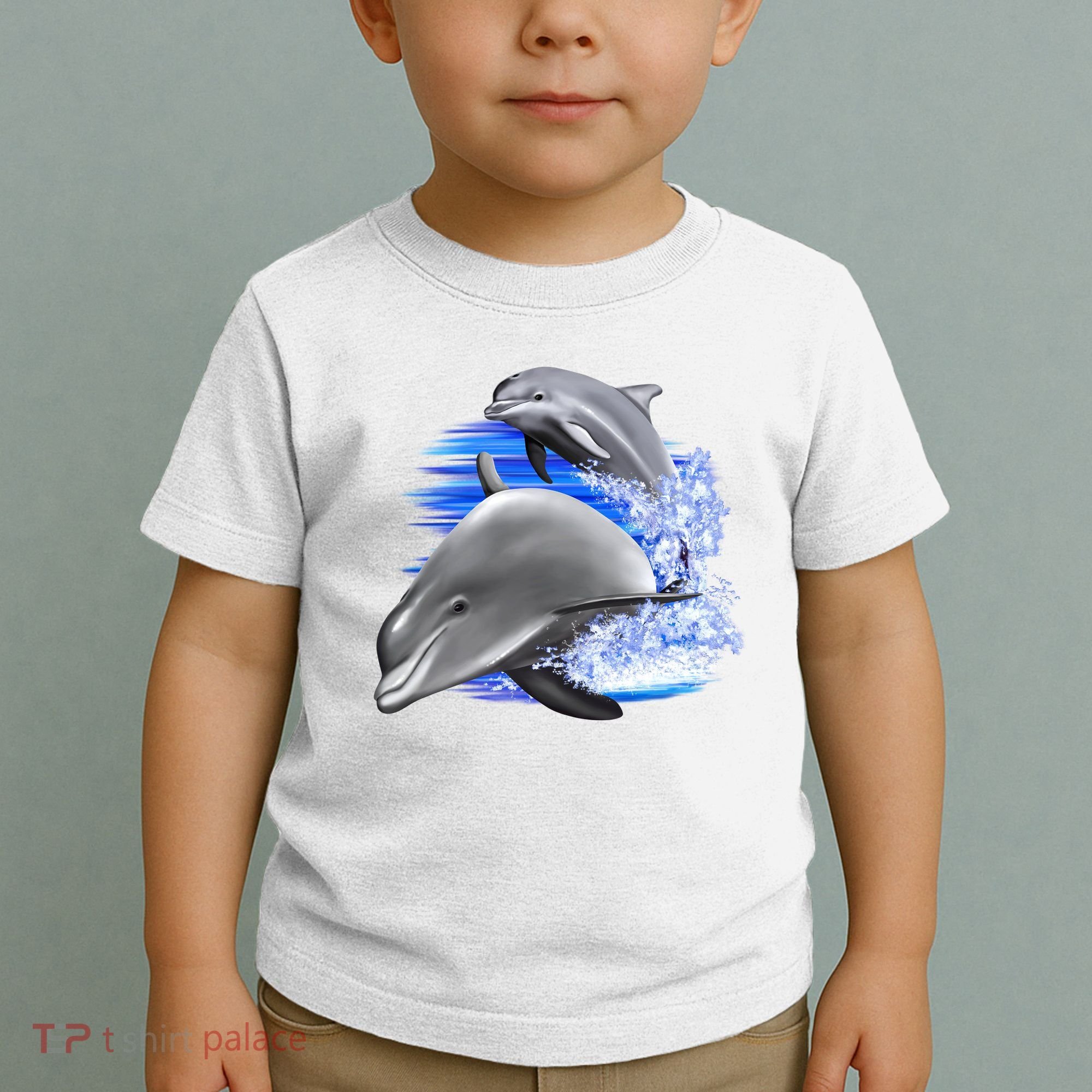 Dolphins Jumping Toddler T-Shirt