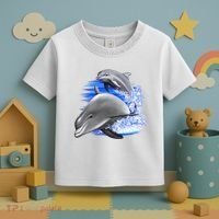 Dolphins Jumping Toddler T-Shirt thumb 3
