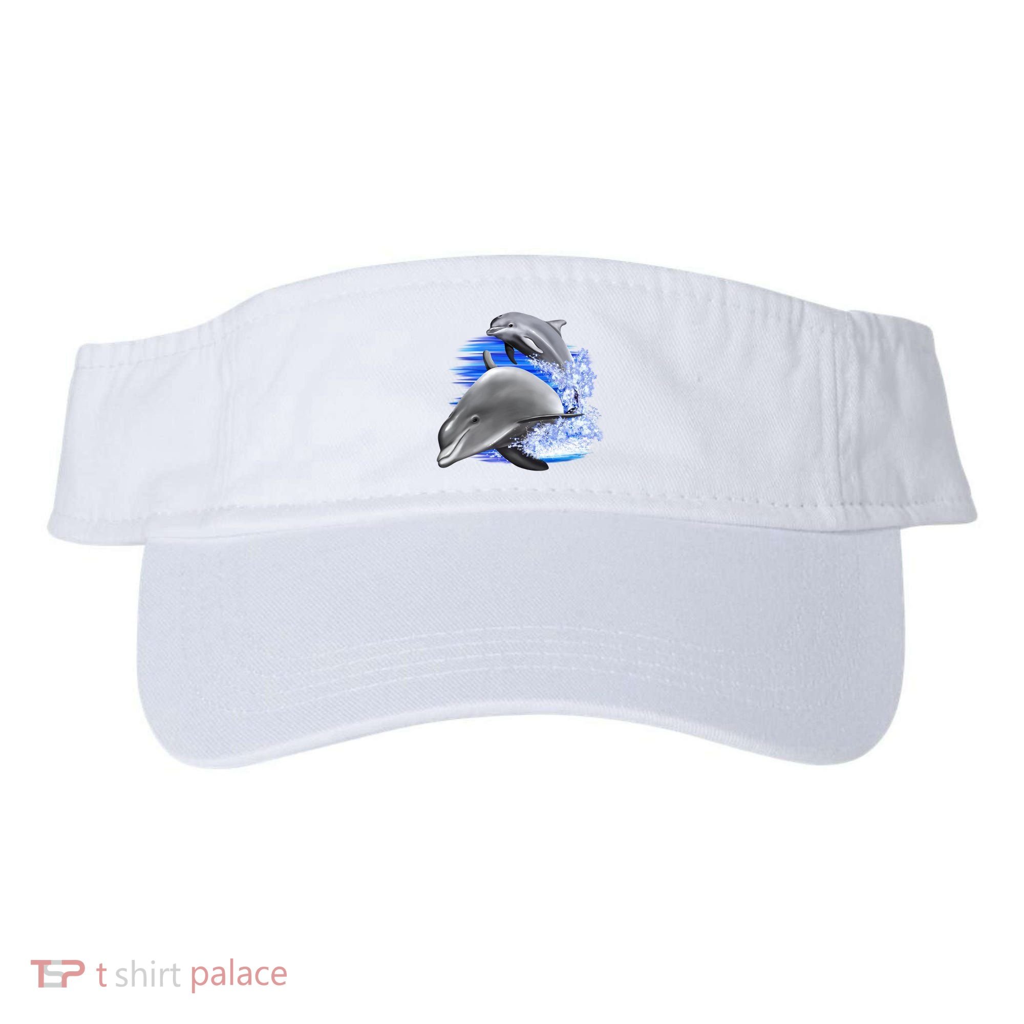 Dolphins Jumping Visor