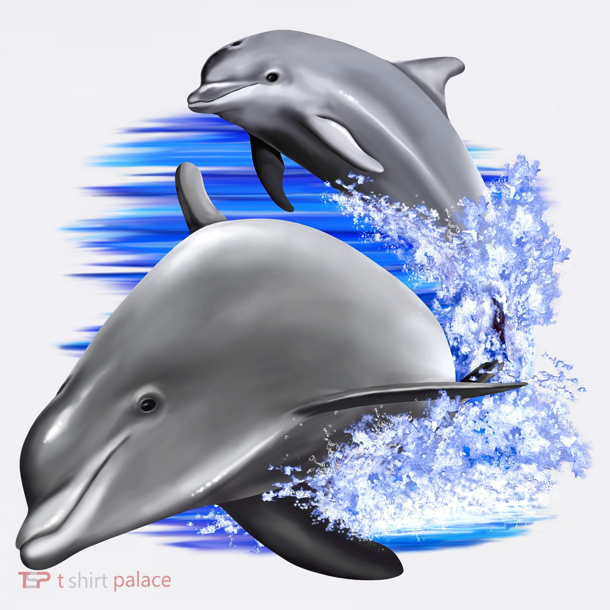Dolphins Jumping Women's Long Sleeve Shirt