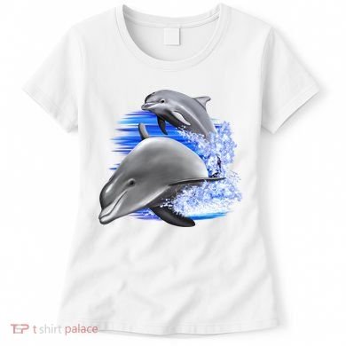 Dolphins Jumping Women's T-Shirt