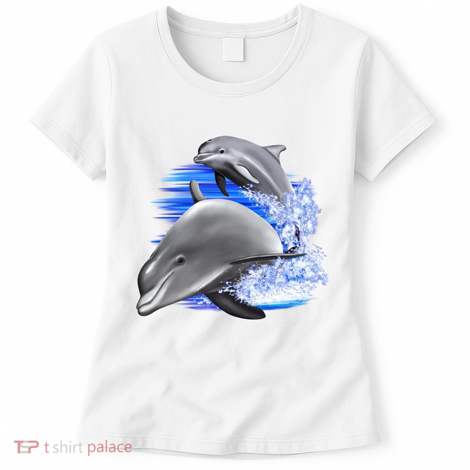 Dolphins Jumping Women's T-Shirt