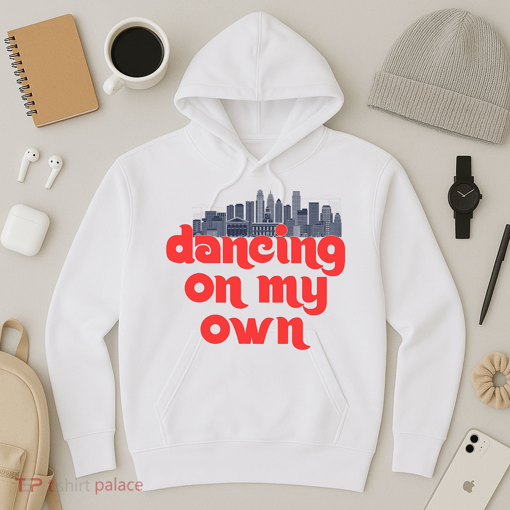 Dancing On My Own Philadelphia Baseball Fan Lover Hoodie