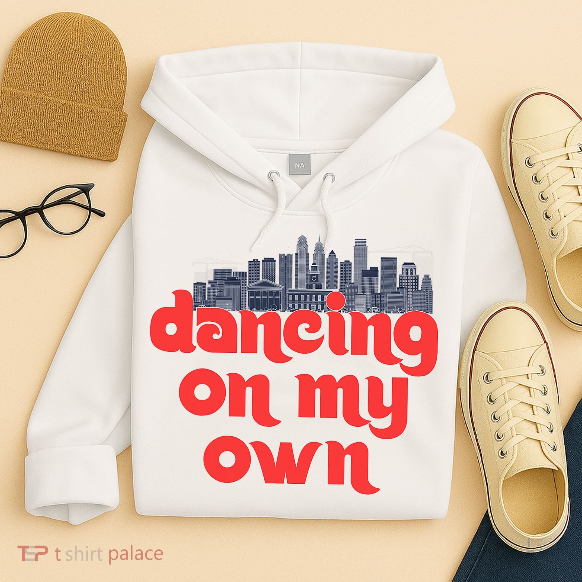 Dancing On My Own Philadelphia Baseball Fan Lover Hoodie