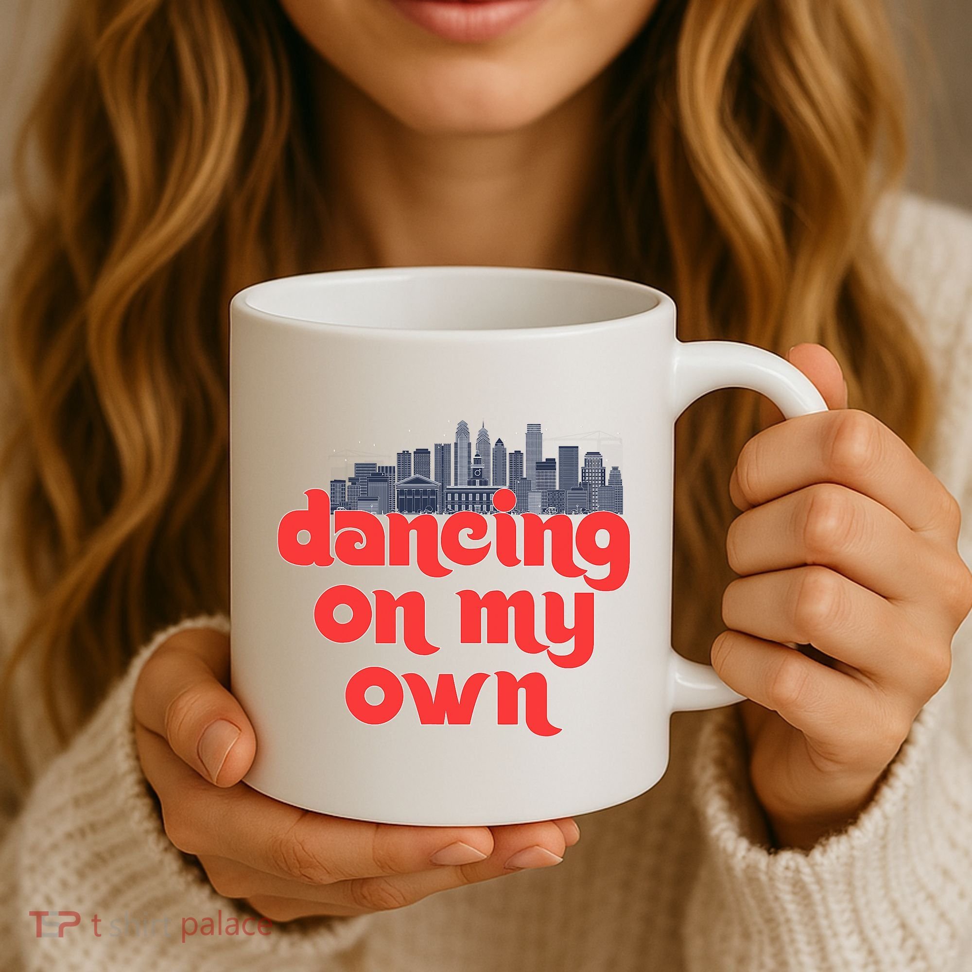 Dancing On My Own Philadelphia Baseball Fan Lover Coffee Mug