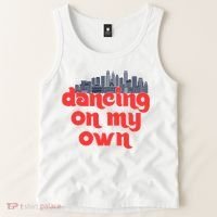 Dancing On My Own Philadelphia Baseball Fan Lover Tank Top thumb 2