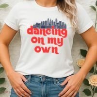 Dancing On My Own Philadelphia Baseball Fan Lover Women's T-Shirt thumb 2