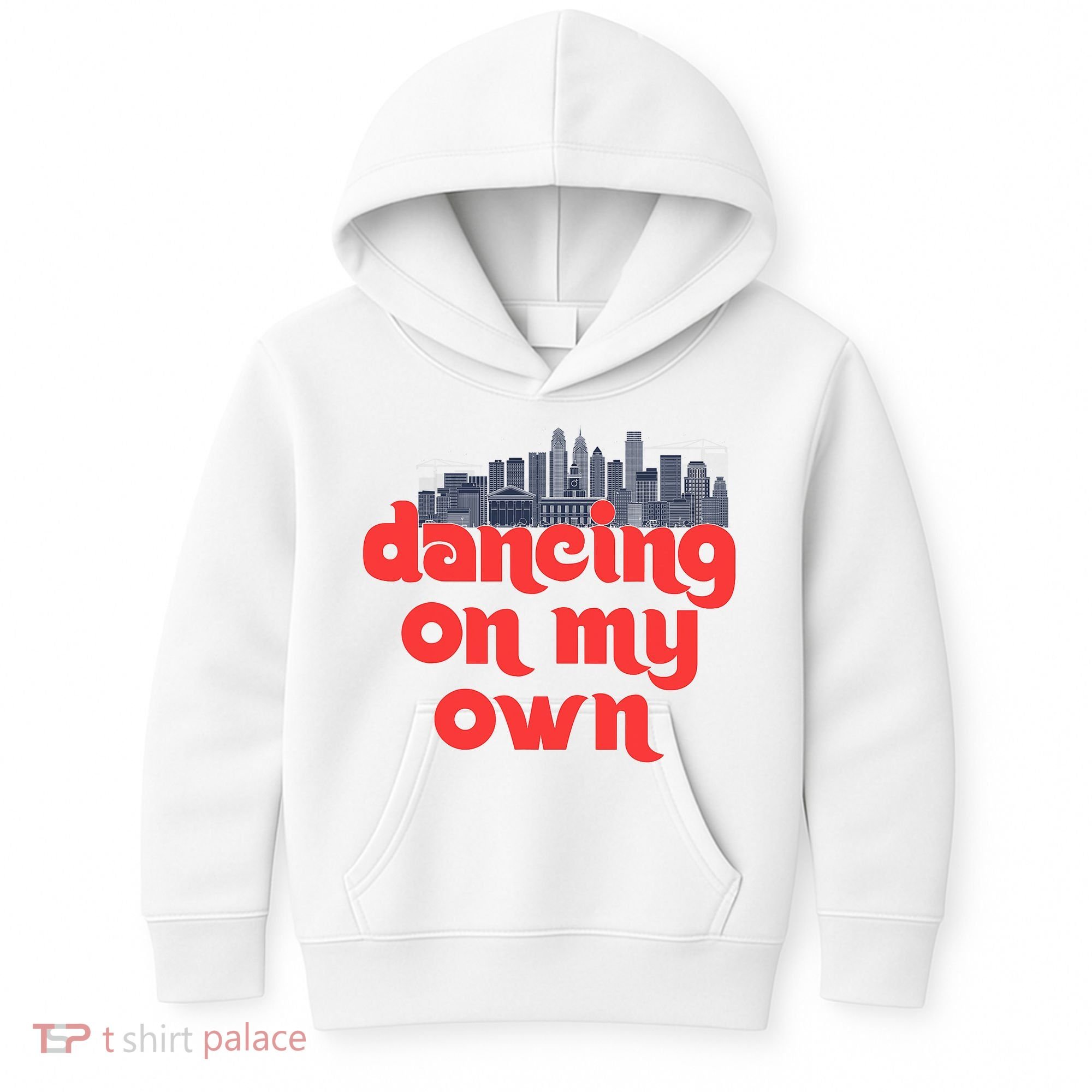 Dancing On My Own Philadelphia Baseball Fan Lover Kids Hoodie