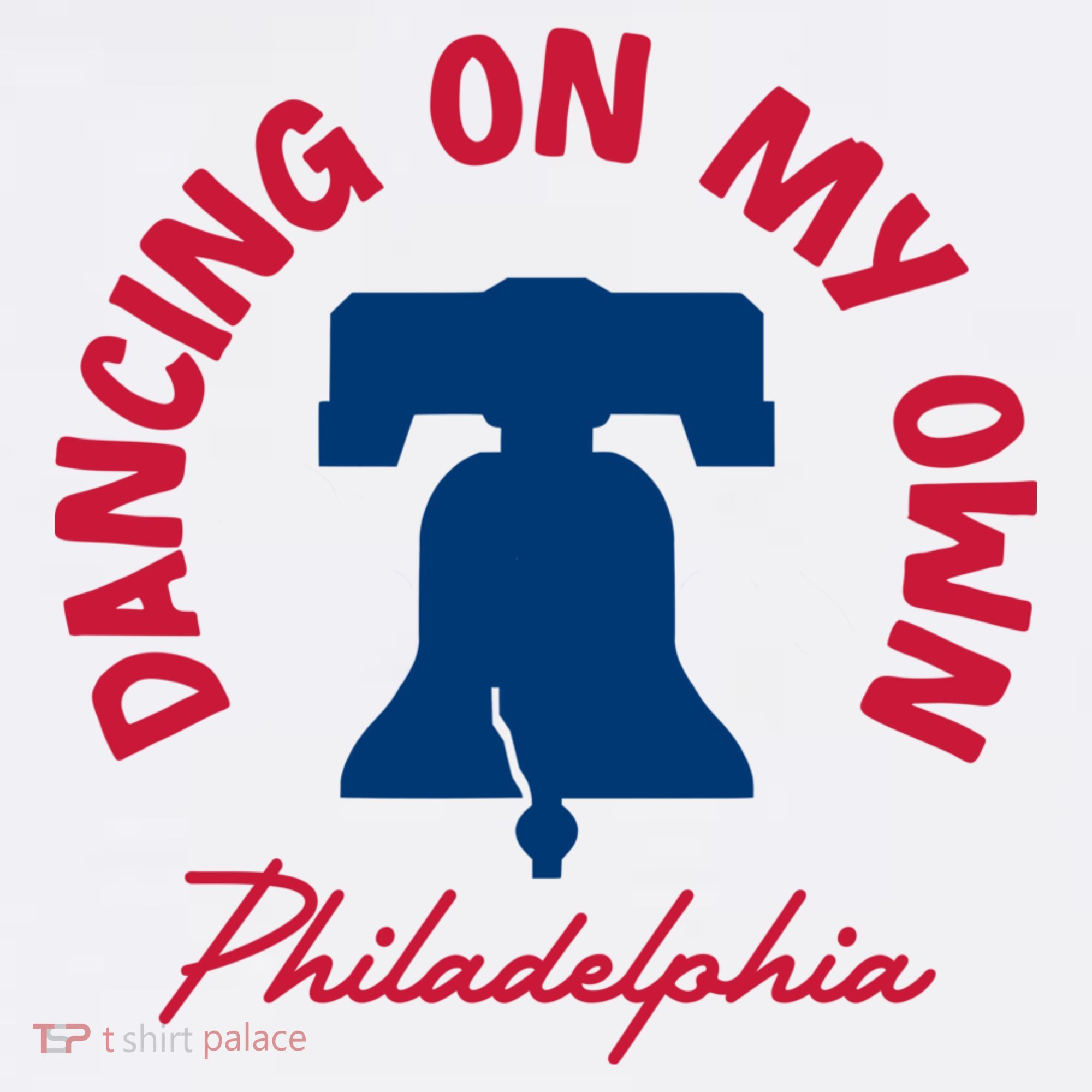 Dancing On My Own Philadelphia Funny Philly Golf Towel
