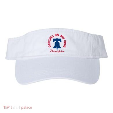 Dancing On My Own Philadelphia Funny Philly Visor