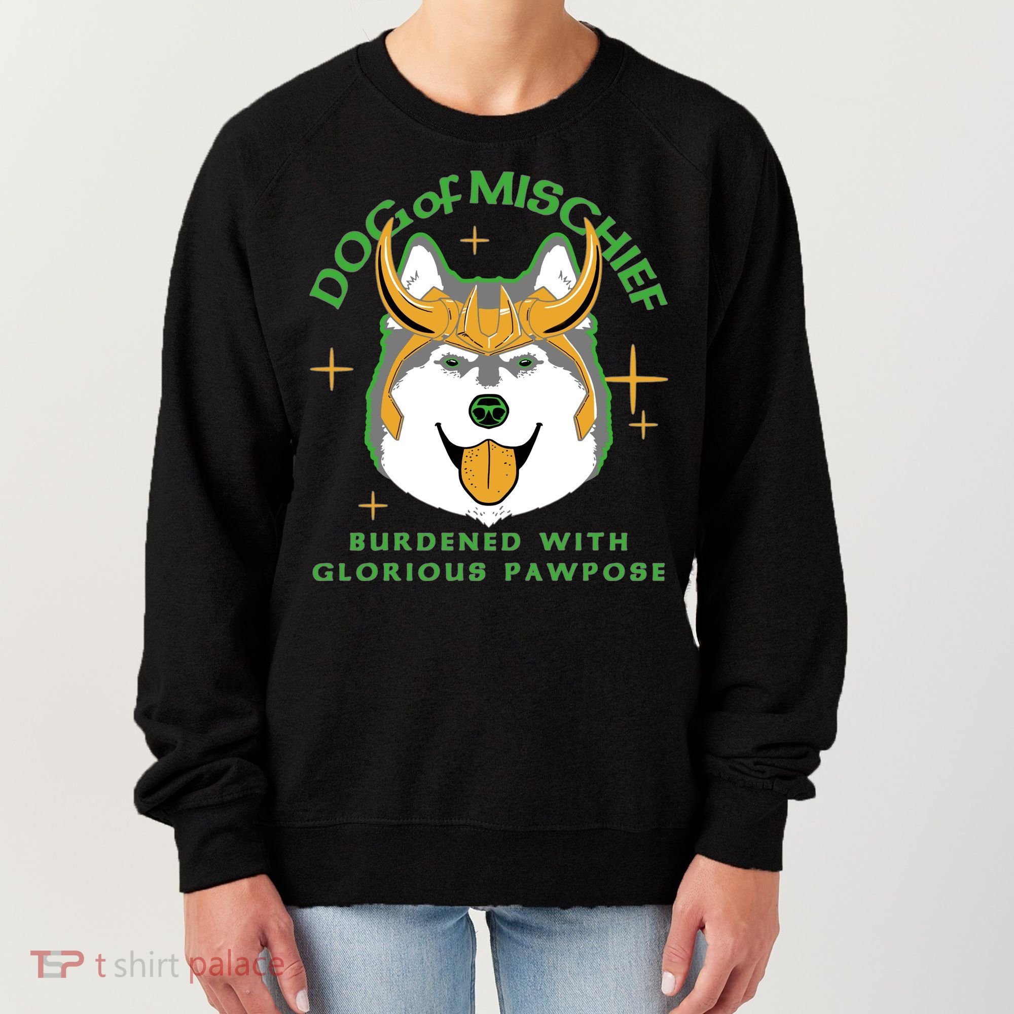 Dog Of Mischief Women's Sweatshirt