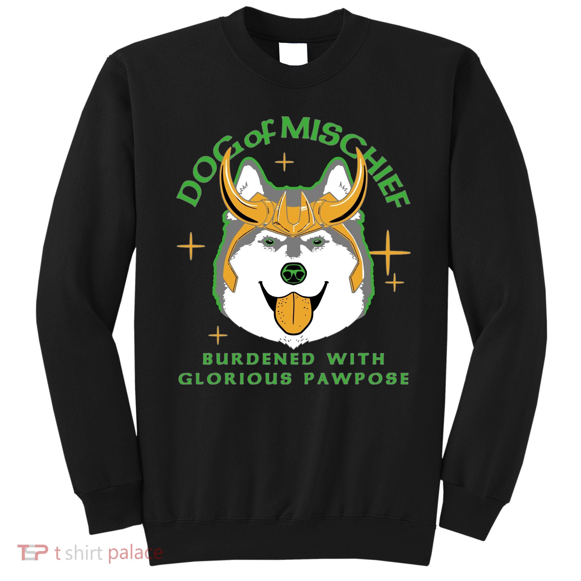 Dog Of Mischief Sweatshirt
