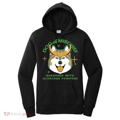 Dog Of Mischief Women's Hoodie