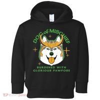 Dog Of Mischief Toddler Hoodie thumb 0