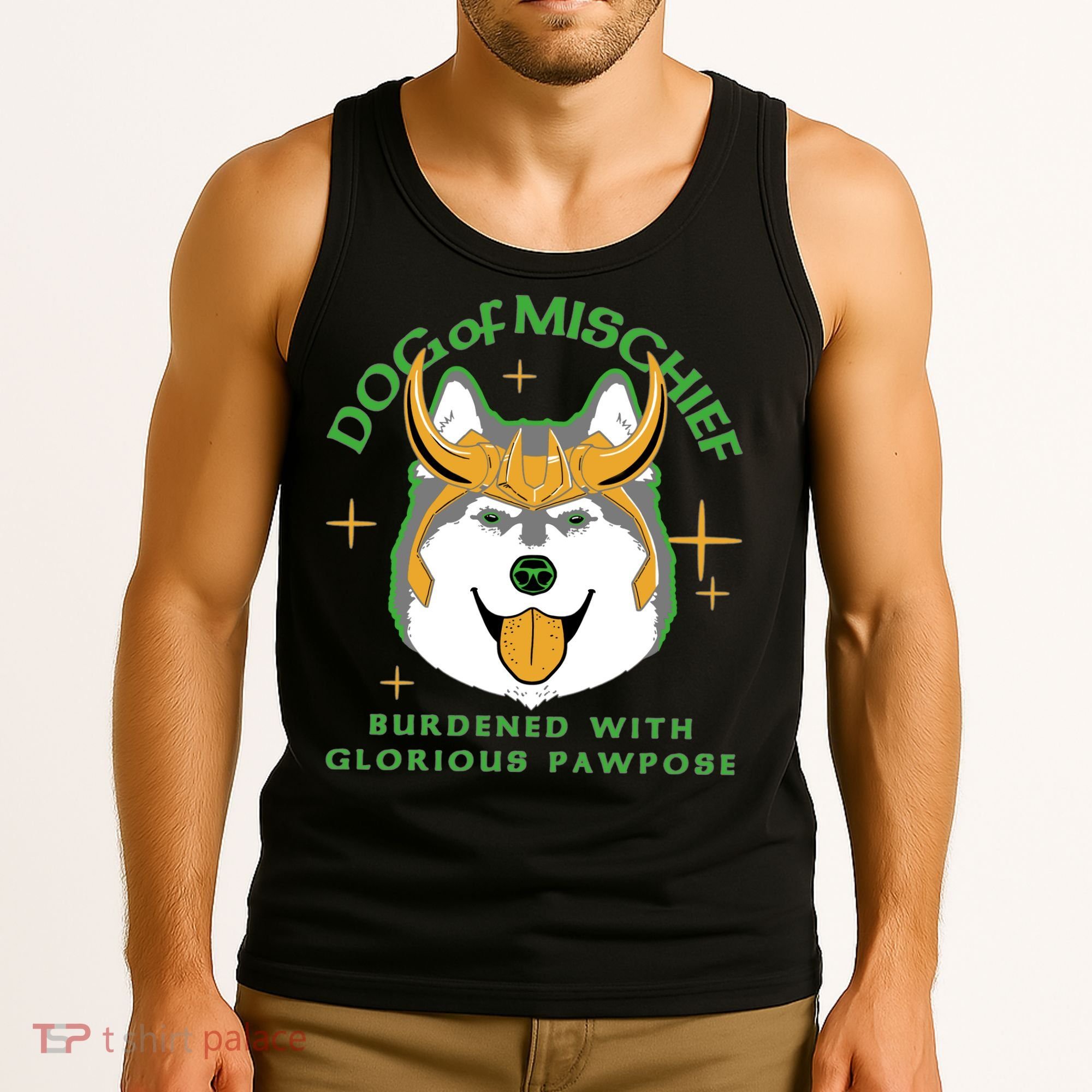 Dog Of Mischief Tank Top