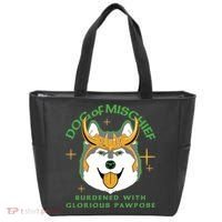 Dog Of Mischief Tote Bag thumb 0