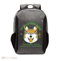 Dog Of Mischief Vector Backpack thumb 0